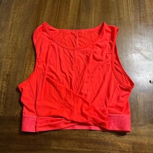 Fabletics Women's Size S Pia Powertouch Light Front Twist Cropped Tank Top